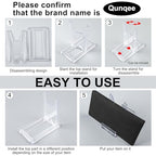 12 Packs Adjustable Purse Display Stand Clear Acrylic Handbag Stand Holder for Wallet Purses Handbag Bag Jewelry Display Organizer for Party Weddings Home Decoration Birthdays