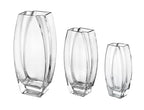 Glass - Vase - Clear - 12.6" Height - Heavy Durable - Made in Europe - by Barski