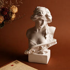 Goddess Aphrodite Statue, 6 Inches Greek Goddess Aphrodite Statue, Height Resin White Classical Art Figurine Ornament for Home or Office Decor,Valentine's Day Gift(Aphrodite Statue) - style: Aphrodite statue