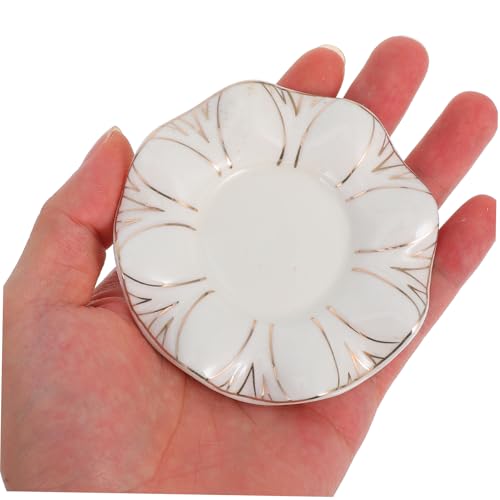 ORFOFE Ceramic Candle Holder Elegant Modern Decor for Dining Table and Living Room Minimalist Design with Accents for Parties and Festivals