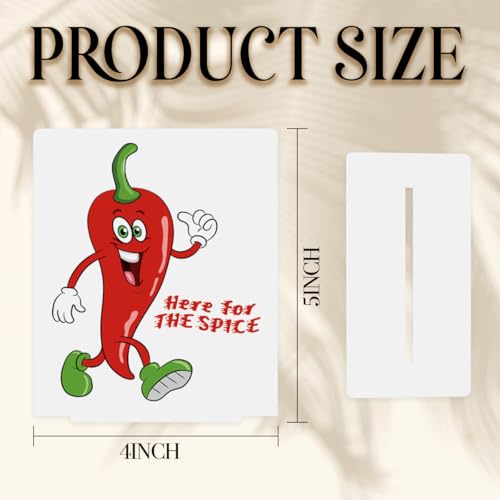 Funny Office Home Decor - Unique Acrylic Tabletop Decor for Living Room, Dining Space & Workspace, Stylish & Durable, 4 × 4.7 Inches