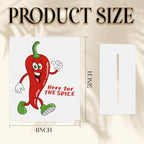 Funny Office Home Decor - Unique Acrylic Tabletop Decor for Living Room, Dining Space & Workspace, Stylish & Durable, 4 × 4.7 Inches