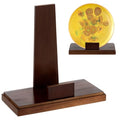 Weysat Wooden Plate Stand for Display 8 Inch Plate Postcard Picture Frame Book Display Stand with Square Block Base Home Office Decorative Table Top Easels - size: 8 Inch