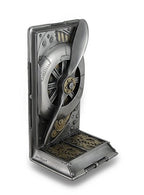 Veronese Design Steampunk Metallic Steel/Brass Finished Plane Propeller Single Bookend