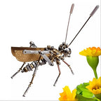 Mechanical Metal DIY 3D Insect Cricke Model Brass Puzzle Kits Puzzle for Adults, Steampunk Electric Mechanical, Assembly DIY Gift Craft Hobby for Men Christmas Decorations(Cricket) - style: Cricket