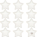 Shappy 12 Pcs Ceramic Jewelry Tray 4.5 in Ring Dish Bulk Decorative Trinket Dish for Bridal Christmas Birthdays Gifts - style: Star
