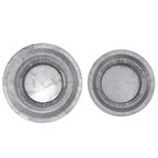 Tea Light Candle Holder Metal Lid Inserts by Mason Jar Lifestyle (6 Pack, Regular Mouth) - size: Regular Mouth