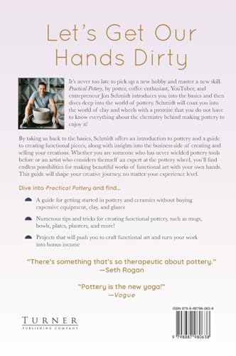 Practical Pottery: 40 Pottery Projects for Creating and Selling Mugs, Cups, Plates, Bowls, and More (Pottery & Ceramics Sculpting Techniques)