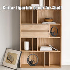 Guitar Figurines Home Decor - Music Decorations for Home, Musician Player Collectible Figurine,Guitar Statue/Sculpture Gifts for Women and Men - style: Guitar Figurines
