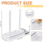 CHEPULA Heavy Acrylic Display Stand, Tabletop Art Display Clear Easel Stand for Books, Plates, Pictures, Frames