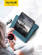 Lamicall Tablet Pillow Stand, Pillow Soft Pad for Lap - Tablet Holder Dock for Bed with 6 Viewing Angles, for iPad Pro 9.7, 10.5, 11, 12.9 Air Mini 4 3, Kindle, Galaxy Tab, E-Reader, Blackish Green - color: Blackish Green