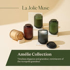 LA JOLIE MUSE Hey Baies Scented Candle, Natural Soy Candles for Home Scented, Candle Gifts for Women&Men, Long Burning Luxury Jar Candle, 11oz - size: Classic Size