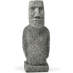 Easter Island Moai Statue - Stone Moai Figurine Decor for Home & Outdoor Garden - 3 (Small Size) - size: Small Size