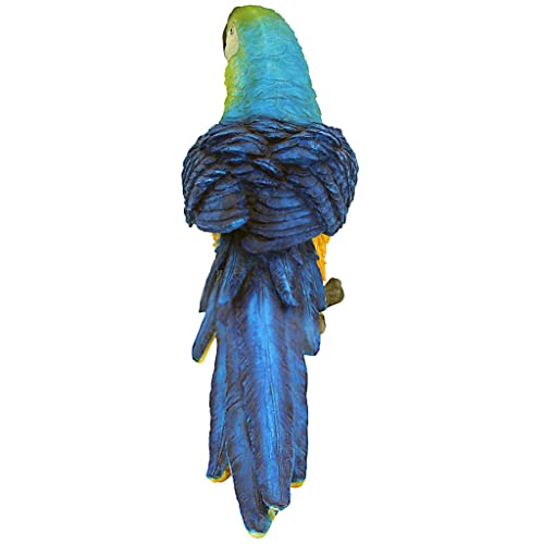 Design Toscano Mortimer the Macaw Tropical Parrot Statue - style: Mortimer The Macaw Tropical Parrot Statue