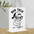 Funny Office Home Decor - Sculptural Acrylic Decor for Coffee Tables, Reception Desks & More, Edgy & Unique, 4 × 4.7 Inches