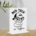 Funny Office Home Decor - Sculptural Acrylic Decor for Coffee Tables, Reception Desks & More, Edgy & Unique, 4 × 4.7 Inches
