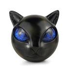 Luxury Black Cat Sculpture Resin Mini Cat Ornament - Elegant Home or Office Decor