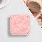 siduater Valet Tray Desktop Storage Organizer – Vegan Leather Catchall Bedside Vanity Tray Nightstand Caddy Holder for Remote Controller, Watch, Keys, Phone, Wallet, Coin, Jewelry, Stone Pink - color: Stone Pink