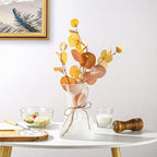 WHJY Glass Purse Vase for Flowers, Glass Bag Vase, Matte Aesthetic Flower Vase Unique Home Décor for Wedding, Dinning, Bookshelf - size: Small