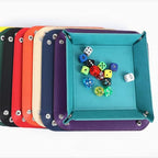 siduater Valet Tray Desktop Storage Organizer – Vegan Leather Catchall Tray Bedside Vanity Tray Nightstand Caddy Holder for Remote Controller, Watch, Keys, Phone, Wallet, Coin, Jewelry, Turquoise - color: Turquoise