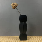 Nordic Ceramic Vase Abstract Root Geometric Shaped Flower