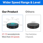 360 Rotating Platform, 12.6 Inch /32cm Motorized Electric Turntable, 350lbs Capacity Motorized Rotating Display Stand with Remote, Heavy Duty Photography Turntable for Human/Product