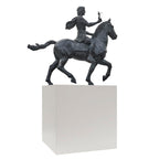 shopPOPdisplays White Laminate Display Pedestal - Fully Assembled - Museum-Quality for Sculptures, Retail Displays, Trophies with Matte Finish - 200 lb. Capacity (15" W x 15" L x 30" H) - size: 15" W x 15" L x 30" H