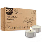 Ashlux Tea Lights Candles 300 Pack 6 Hours, Tea-6H-300Pack - size: 300 Pack, style: 6 Hours