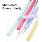 Nail Art Brushes 6Pcs - Painting, Liner, Dotting Pens for Salon - color: a-6pcs