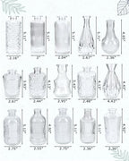 Yirilan Bud Vases Set of 32 PCS, Small Flower Vases for Table Centerpieces, Mini Vases for Single Stem Flowers, Glass Vases for Centerpieces, Wedding & Home Decor, Clear - size: 32 pcs