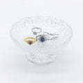 Small Flower Ring Dish Jewelry Tray, Glass Jewelry Dish, Crystal Ring Holder Jewelry Plate Dish, Nightstand Decor Clear Jewelry Bowl Dish for Earrings,Vanity Decorative Tray Trinket Dish Gift