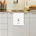 Espresso Martini Kitchen Towels - Martini Gifts Decorative Waffle Dish Towels, Cocktail Themed Gifts Hand Towel, Cocktail Lover Tea Towel, 16 x 24 Inches - color: Martini-04