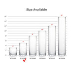 WGVI Quality Thick Clear Cylinder Glass Vase, 3" W x 5" H, Floral Container, Glass Candle Holder, Flower Vases, Wedding Centerpiece, Planter Terrarium, Table Top Home Décor Accent, 1 Piece - size: 3"x5"H