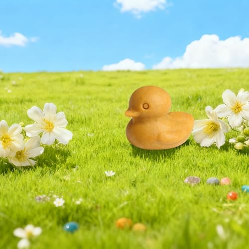 QINJIEJIE Yellow Duck Dedor Figurines Statue Yellow Aventurine Crystals Healing Gemstone Hand Carved Cute Animal Statue Room Desk Home Decor Funny Sculpture Duck Gifts for Women - color: Yellow Aventurine