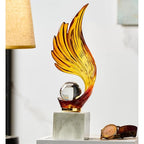 Statue Decorations Luxury Creative Transparent Ornament Living Room TV Cabinet Wine Cabinet Art Decoration Home Decor Object