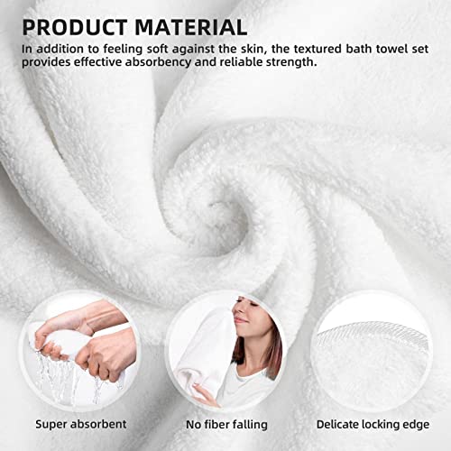 Geometric Objects Pattern Bath Towel Microfiber Coral Velvet Bath Towels Highly Absorbent Soft Beach Sheet (27" x 55") Luxury Hemming Shower Towels for Gym Travel Pool