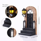 1 Pcs Unique Book End Decorative，Antique Bookend Art Deco Bookend，Unique Bookend Book Stopper Book Holder Decorative Book End for Shelves Desk Home Office Bookshelf Decoration Antique Books Decor