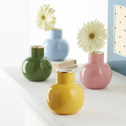 Kate Spade New York Pink Make It Pop Small Vase, 0.68 - color: Pink