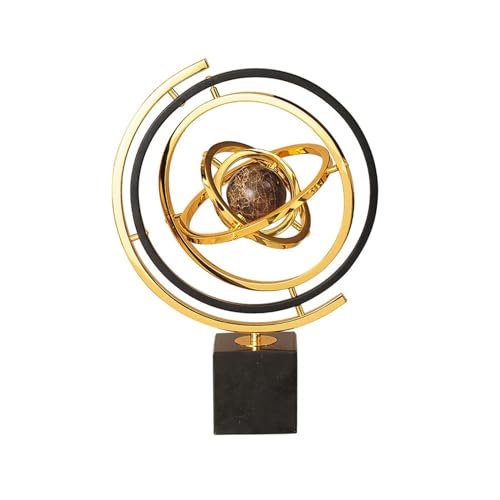 Statue Decorations Modern Luxury Globe Ornament Office Desktop Home Living Room TV Cabinet Decorations Home Decor Object