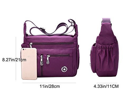 Purses and Shoulder Handbags for Women Crossbody Bag Messenger Bags - color: Standard-black