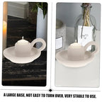 Ceramic Candle Holder Nordic Style Modern Minimalist Candlestick for Wedding Party Dining Table Decoration Romantic Home Ornament