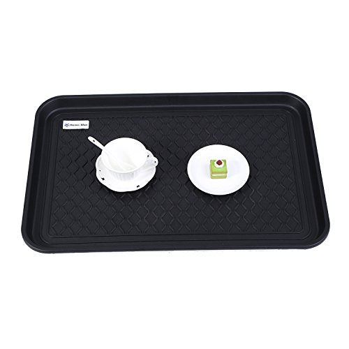 Multi-Purpose Boot Tray Mat,Shoe Tray Mat,Pet Bowl Tray,Waterproof Trays for Indoor and Outdoor Floor Protection,24" x 15"/Medium … - size: 24x15"