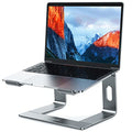 BESIGN LS03 Aluminum Laptop Stand, Ergonomic Detachable Computer Stand, Notebook Holder Compatible with Air, Pro, Dell, HP, Lenovo More 10-15.6" Laptops, Gray - color: C-Gray