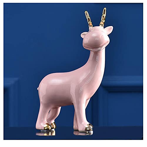 Light Luxury Style Creative Dia Living Room Ceramic Simple Modern TV Wine Cabinet Jewelry Object Crafts Bookshelf Desktop Decoration (Color: C) (B)