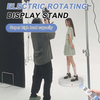 Super Heavy Duty Remote-Controlled Motorized Turntable,Motorized Rotating Display Stand,Speed-Adjustable Rotating Platform,Human 3D Scan Electric Turntable for Scan,Showcase(19.7in/White) - size: 19.7inch/White/700Lbs Load
