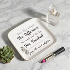 Retirement Gifts for Women - Enjoy the Next Chapter Jewelry Dish Trinket Tray for Friends Retired Women Teacher Nurse Doctor Boss Female Coworker Happy Retirement Gift - style: Enjoy the Next Chapter
