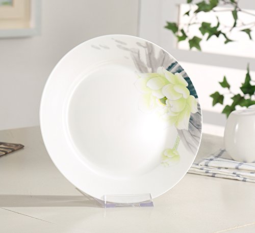 Artliving Two Part Adjustable Clear Acrylic Plastic Display Stand Easel (set of 6) - color: Transparent, size: suitable for 5"-9"