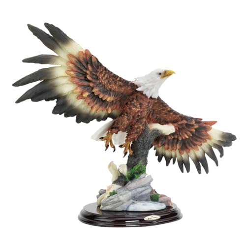 Design Toscano 12.5 in. Wingspan Bald Eagle Statue - style: Wingspan Bald Eagle