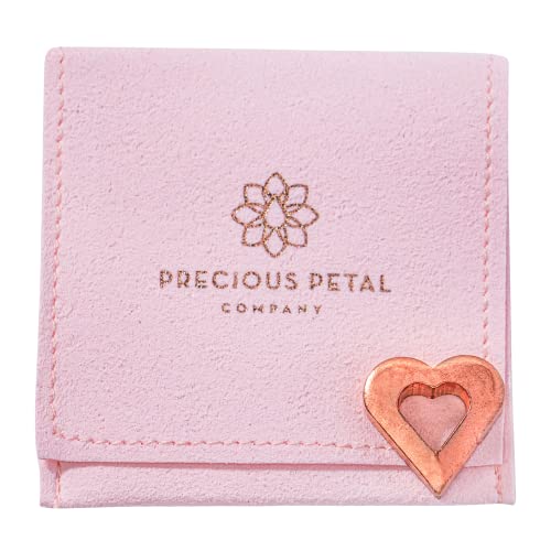 Flower Food Alternative for Fresh Cut Flowers | Copper Charm Keeps Flower Water Clean and Clear | Just Place It in The Vase, Reusable (2 Pack) - color: Heart, size: Pack of 2