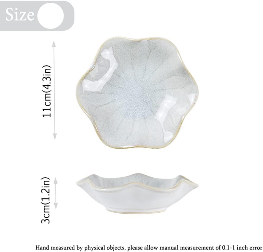 Binoster Ceramic Jewelry Dish, Leaf Jewelry Tray, Key Tray, Jewelry Holder, Small Ring Dish Holder, Jewelry Plate, Trinket Tray, Catchall Tray, Nightstand Decor for Entryway Table, Room Decor - color: White, size: 4.3 inches